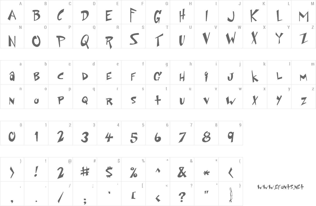 Font Space Up Yer Life preview